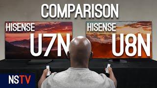 Hisense U7N vs Hisense U8N: Which MiniLED TV Is The Better Buy?