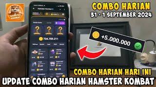 Combo Harian Hamster Kombat Hari Ini 31 Agustus - 1 September 2024 | Kombo Harian HK Terbaru