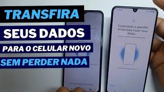 Como transferir seus dados para outro celular. Tocar dados de celular. Passar para o celular novo