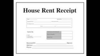 shop rent receipt template