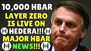 HBAR Layer Zero Is Live On Hedera!!! MAJOR HBAR NEWS!!!