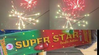 Standard fireworks super star red and green #diwali #fireworks #crackers #standardfireworks