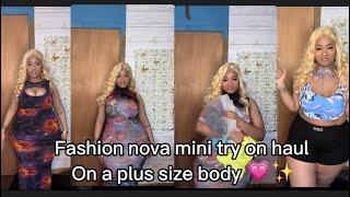 First time doing a fashion nova haul 