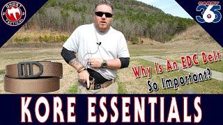 #Carry365:  Why Are Gun Belts So Important?  Kore Gun Belt For EDC