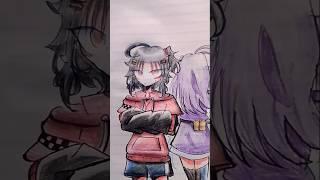 OC x Author//not ship‼️Ib:Trend&@syaw_XD #art #masukberanda #fyp #trend #shorts