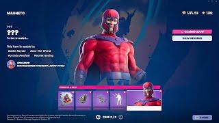 All Magneto Page Rewards in Fortnite Chapter 5 Season 3