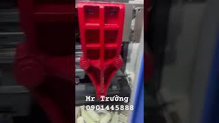 Máy thổi chai hdpe 5L 2 cavity 1 kìm Mr Trường 0901445888 #machine #maymoctruongphat