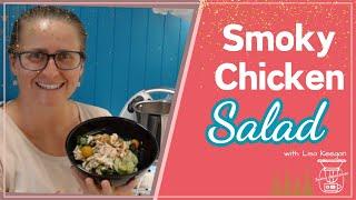 How to Make a Mediterranean Salad with Smoky Chicken