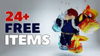 HURRY! 24+ FREE ITEM UGC ON ROBLOX ITEMS!(2024)