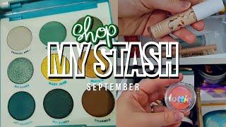 SHOP MY STASH SEPTEMBER 2021 *BI-MONTHLY Makeup Basket* #shopmystash