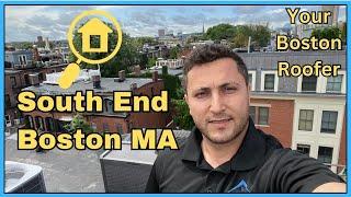 South End Boston Roof Repair | Flat EPDM Rubber Roofing | Your Boston Roofer | #roof #flatroofrepair