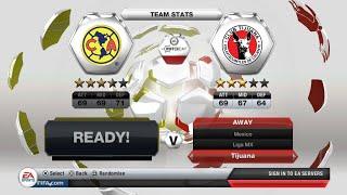 FIFA 13 (PS3) Gameplay - America vs Tijuana