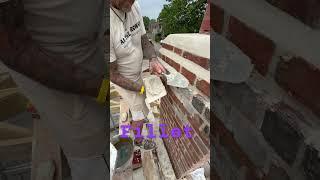 Fillet #bontools #rhinobuild #bricklaying #apprentice #bricklayer