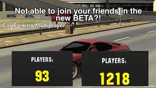 LOBBY ISSUES in Car Parking Multiplayer New Update Beta?! | Olzhass Games