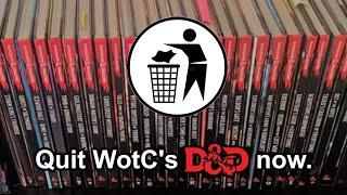 5 reasons why you should stop playing WotC’s D&D