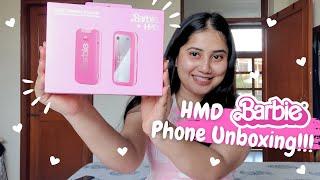 Barbie flip phone - Unboxing The Barbie HMD Flip Phone! | Indian Variant