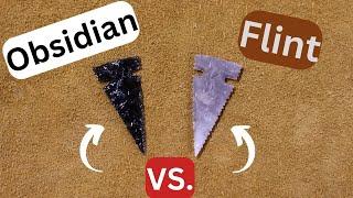 Which is Better? Obsidian VS Flint (Chert) for Stone Hunting Points