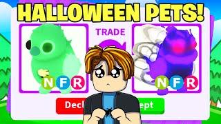 Trading NEW NEON HALLOWEEN CHICKS! (Adopt me)