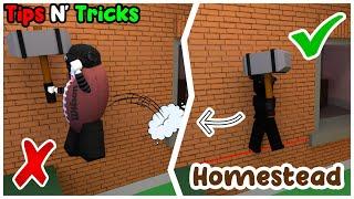 Tips N' Tricks for Homestead in Roblox Flee The Facility!