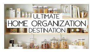 THE ULTIMATE HOME ORGANIZATION DESTINATION! | Shop with me at the Container Store