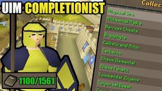 1,100+ Collection Log Slots Without Banking | UIM Collection Log Completionist (#46) [OSRS]