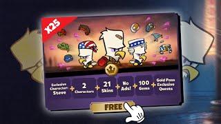 ️GIVEAWAY️25 *FREE* STEVE CHARACTER & 25 *FREE* GOLD PASSES in SUSPECTS