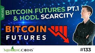 #133 Bitcoin Futures & Hodl Scarcity + Metcalfe's law to Value BTC