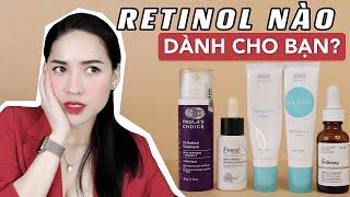 [REVIEW] TOP 4 Retinol ĐÌNH ĐÁM ! Từ bình dân đến đắt đỏ | Sản phẩm nào dành cho bạn?