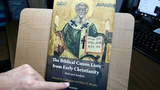 The Biblical Canon Lists from Early Christianity