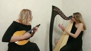 Julia - harp, Olga - domra.