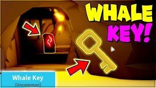 How to get WHALE KEY In Fishing Simulator - ROBLOX