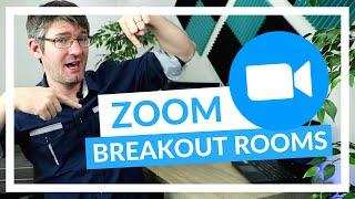 How to use Breakout rooms in Zoom for Teaching and learning