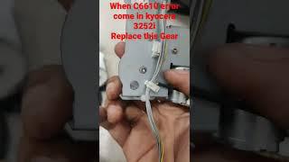 When C6610 error come in kyocera 3252iReplace this Gear @prakashsolanki2512