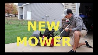 I got a NEW MOWER