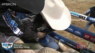 Eric Lee rides Next Big Thing for 85.5 points (PBR)