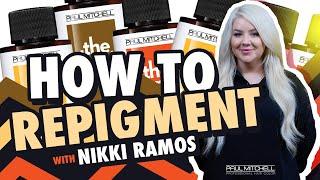 How To Re-Pigment Hair with Nikki Ramos