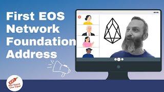 #eosfoundation Yves La Rose CEO - First EOS Network Foundation Address - Nov. 3rd 2021