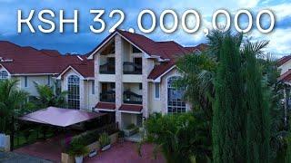 Inside Ksh.32,000,000 5Bedroom #property #mansion #housetour in #Kitengela #realestate #villa #home