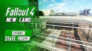 The BEST Prison Settlement - Boston State Prison - Fallout 4 Mods - New Land/Settlement