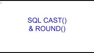 Data Type Conversion & Rounding | Learn SQL from Scratch 6 | Kovolff