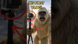 POV: Yeti becomes a vlogger  #yeti #shorts #funny