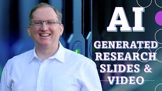 Create AI Generated Research Slides and Videos from PDF