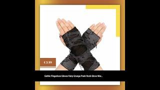 Faschings-Favoriten: Gothic Fingerless Gloves Fairy Gr... für nur €3.99! Entdecke jetzt