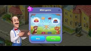 Gardenscapes Mini Games Compilation (between 231 - 457 levels)