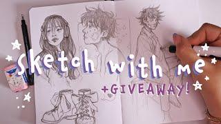 Sketch With Me Q&A + Giveaway!