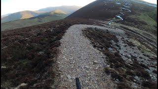 Lake District MTB - Scar Crags to Rigg Beck Descent 4k