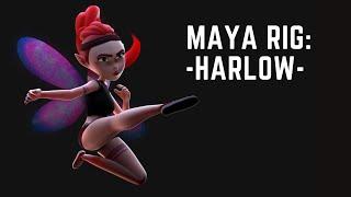 [BUILT BY COLOSSUS] MAYA RIG WALKTHROUGH: HARLOW