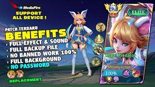 NEW! | Joy Elite Royal Predator Skin Script No Password | Full Effect & Full Sound MLBB