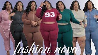 Fashion Nova Curve Try On Haul | Sets - Outerwear - Shoes | Plus Size 3X | IX