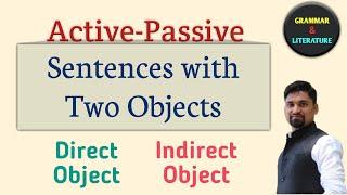 Sentences with two objects | Active-Passive | Lecture : 3